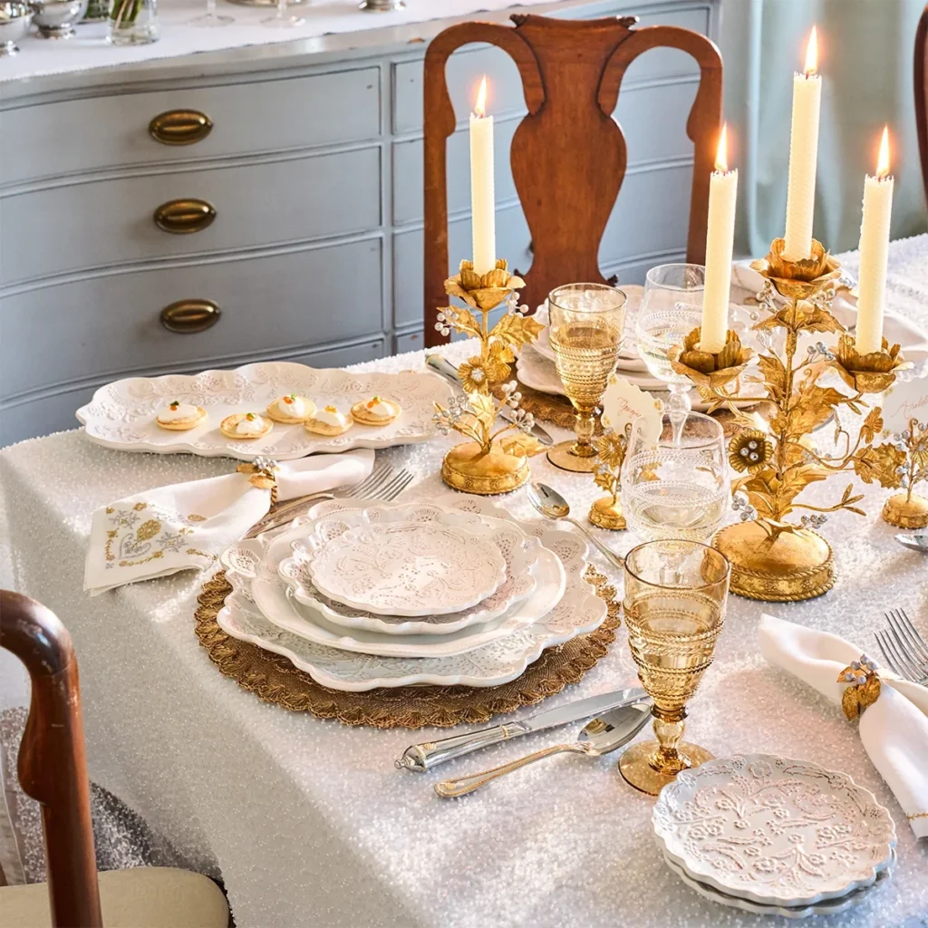 Juliska Berry & Thread Thistle Charger/Platter - Whitewash