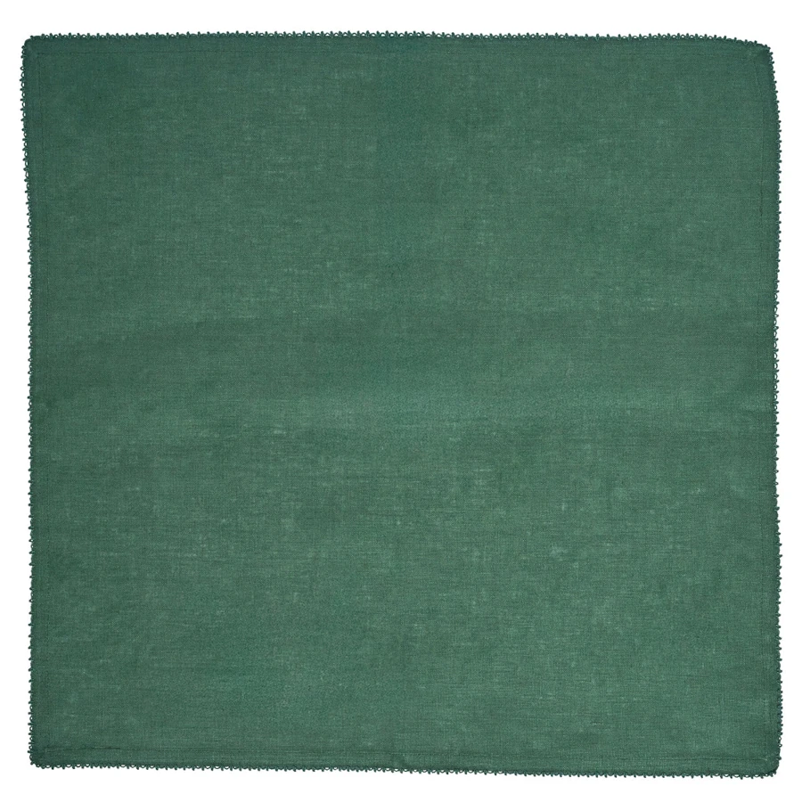 Juliska Berry Scallop Napkin - Evergreen