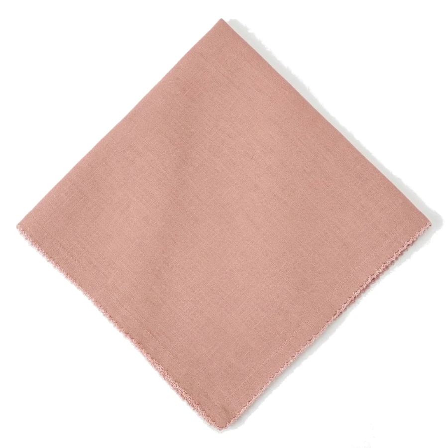 Juliska Berry Scallop Napkin - Pink