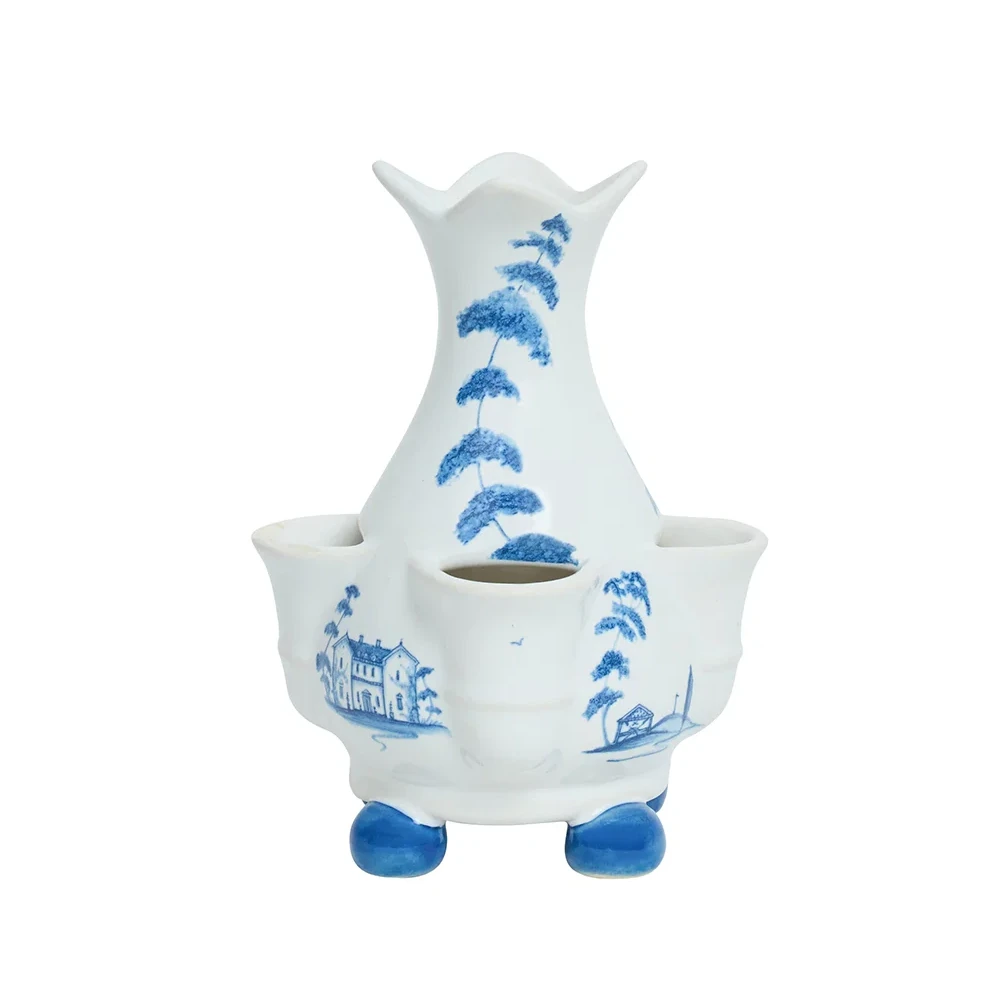 Juliska Country Estate 6" Tulipiere Vase - Delft Blue