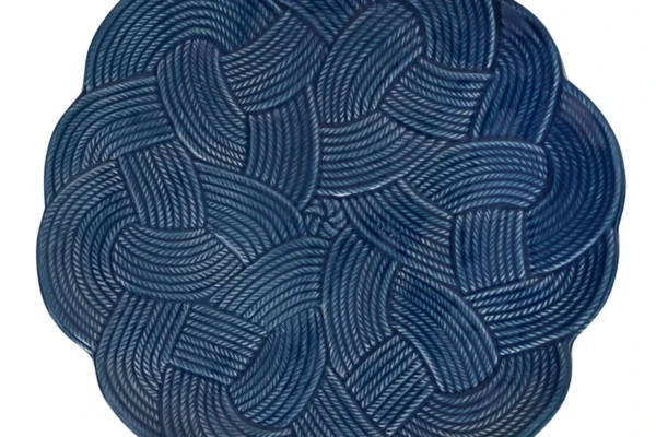 Juliska Le Panier Mystic Knot Charger/Platter - Denim