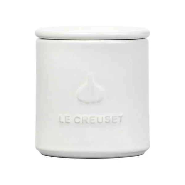 Le Creuset Signature Garlic Keeper - White