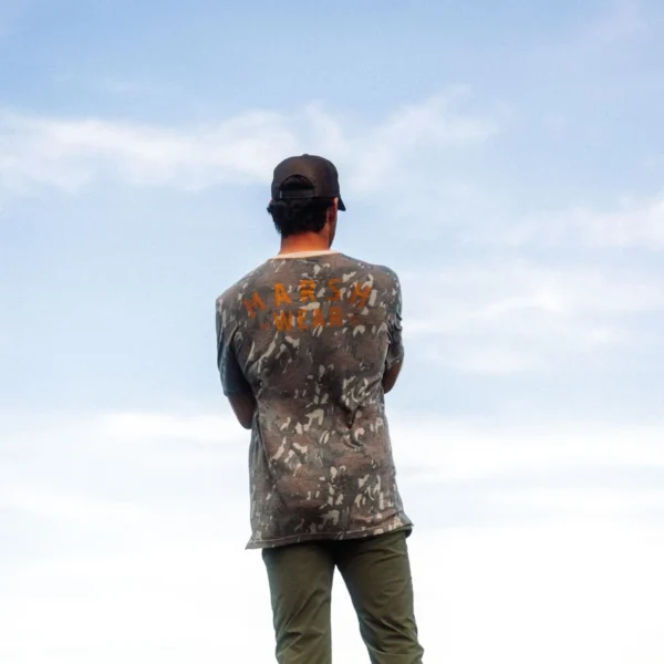 Marsh Wear Stackhouse Tech Tee - Lowland Canopy Camo