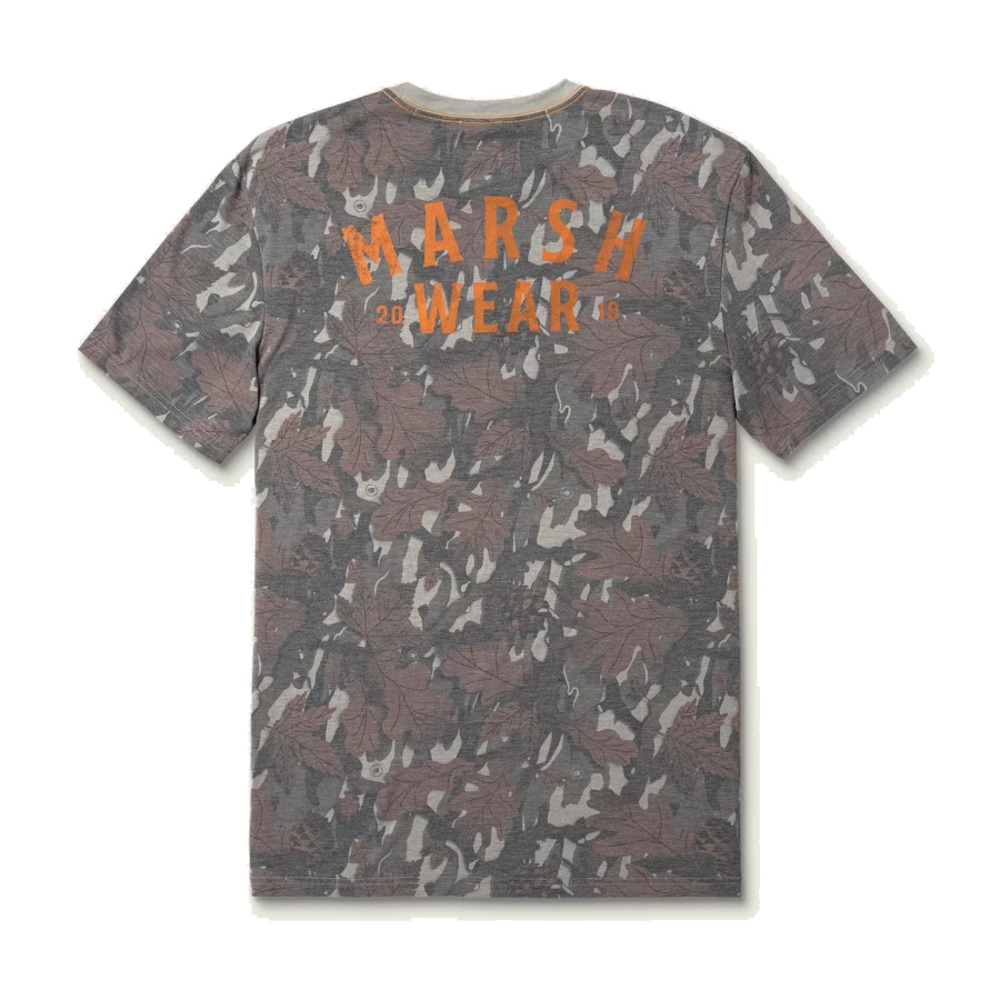 Marsh Wear Stackhouse Tech Tee - Lowland Canopy Camo