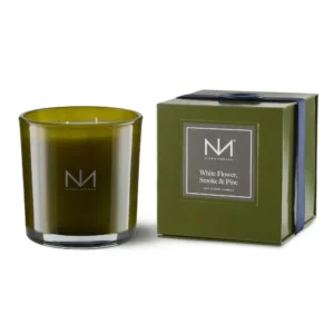 Niven Morgan White Flower, Smoke & Pine Candle