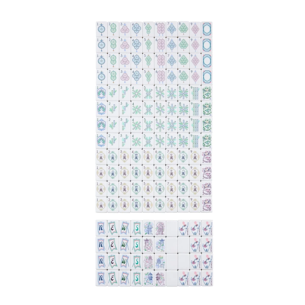 Oh My Mahjong Willow Mahjong Tiles