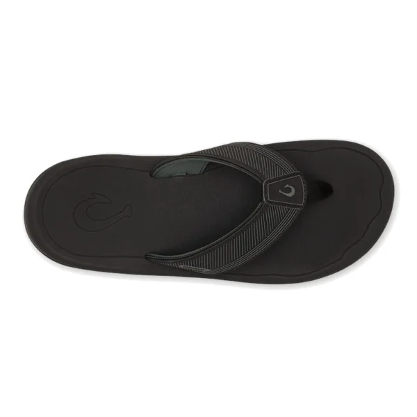 OluKai ʻAhi Kai Beach Sandals - Black