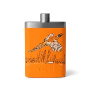 Yeti Flask - Upland Bird King Crab Orange