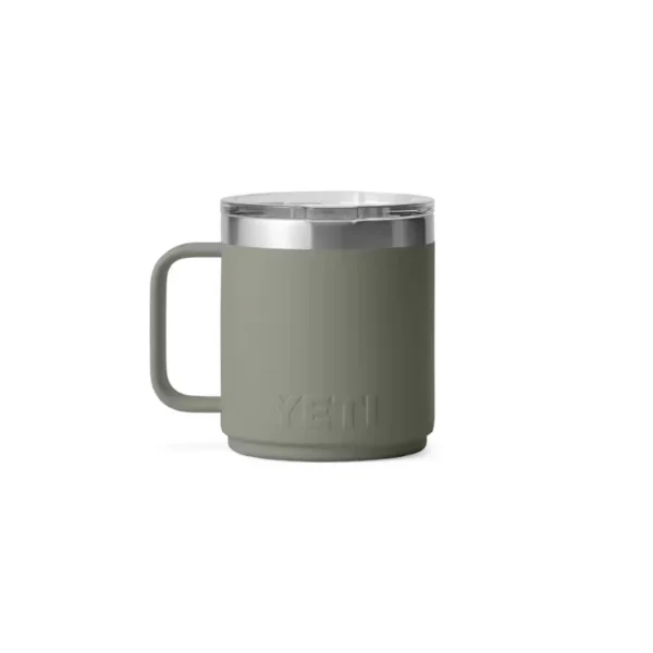Yeti Rambler 10oz Stackable Mug with DuraSip Ceramic Lining - Pampa Green
