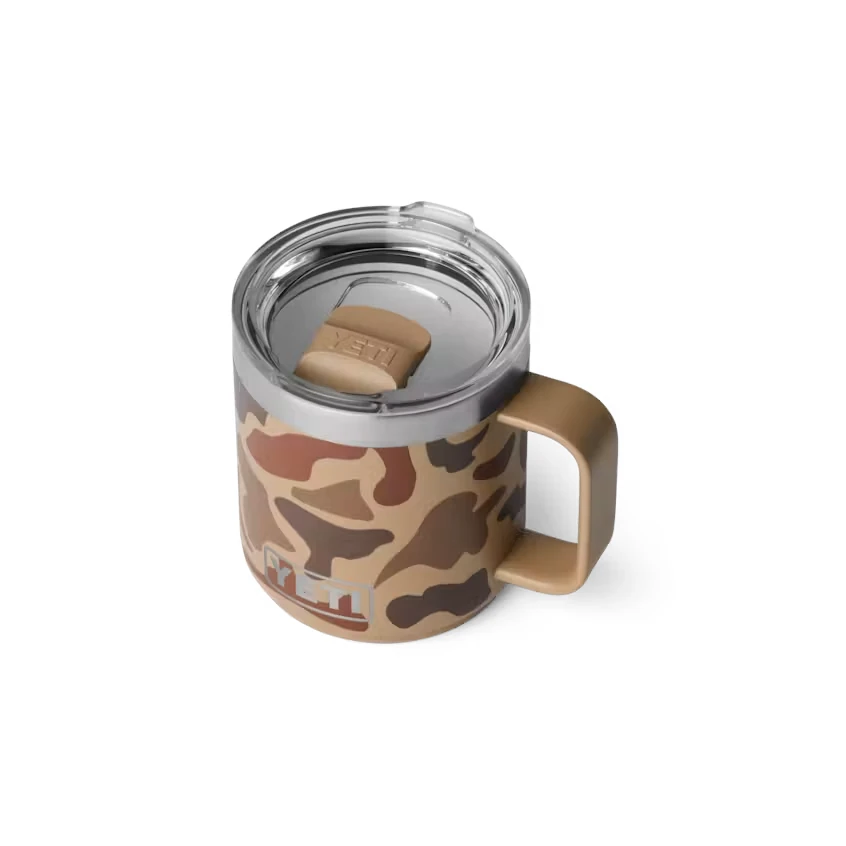 Yeti Rambler 10oz Stackable Mug with DuraSip Ceramic Lining - Wetlands Camo