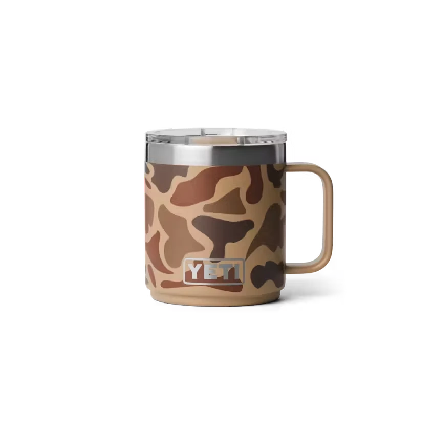 ちまみ新品未使用 YETIイエティー カモフラージュ10oz RAMBLE Yeti Rambler 10oz Stackable Mug with DuraSip Ceramic Lining