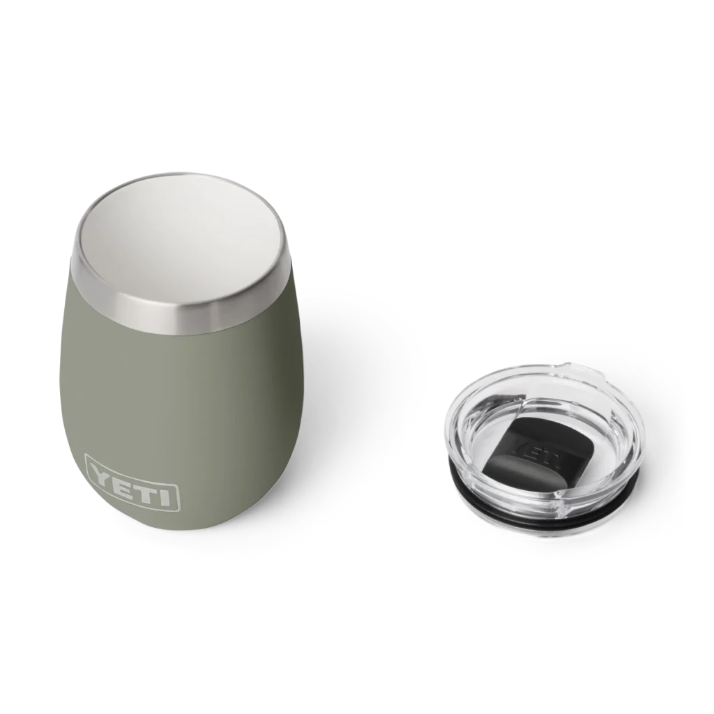 Yeti Rambler 10oz Wine Tumbler - Pampa Green3
