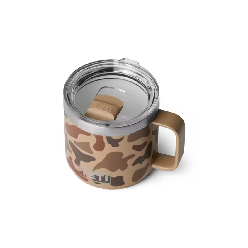 Yeti Rambler 14oz Stackable Mug with DuraSip Ceramic Lining - Wetlands Camo Yeti Rambler 14oz Stackable Mug with DuraSip Ceramic Lining - Wetlands Camo