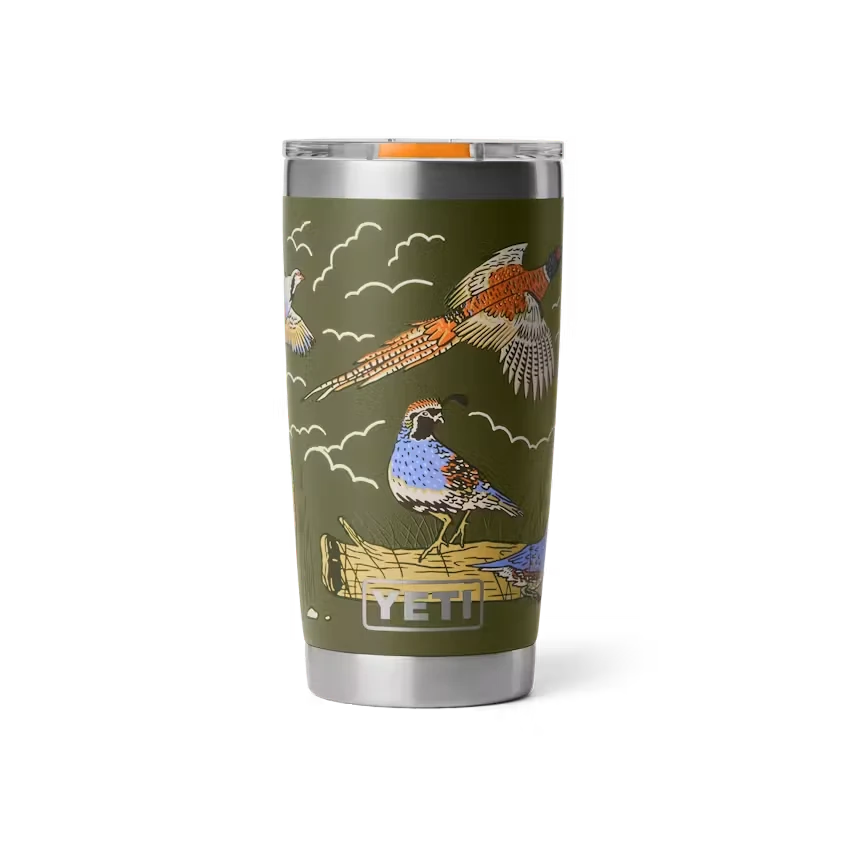 Yeti Rambler 20oz Tumbler with MagSlider Lid - Upland Bird Olive Yeti Rambler 20oz Tumbler with MagSlider Lid - Upland Bird Olive