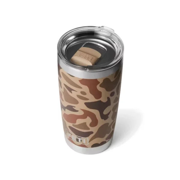 Yeti Rambler 20oz Tumbler with MagSlider Lid - Wetlands Camo