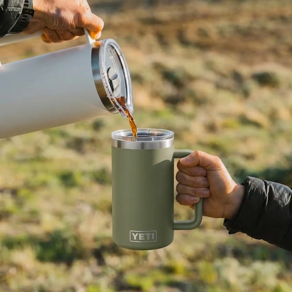 Yeti Rambler 24 oz Ceramic Mug - Pampa Green