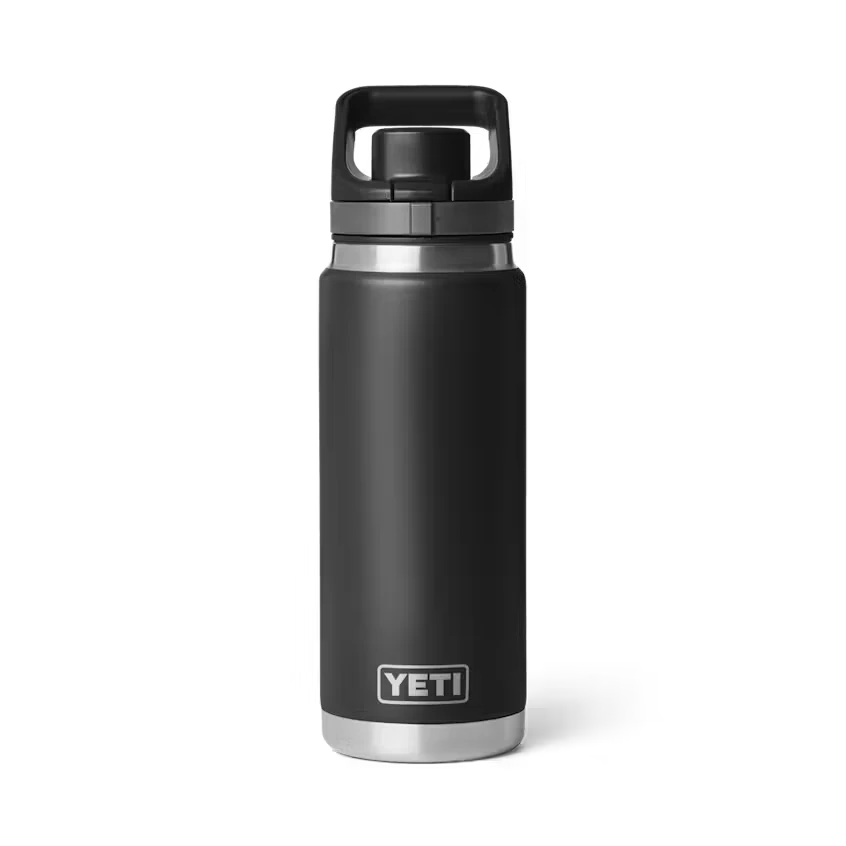 Yeti Rambler 26oz Water Bottle with Flip Chug Cap - Black
