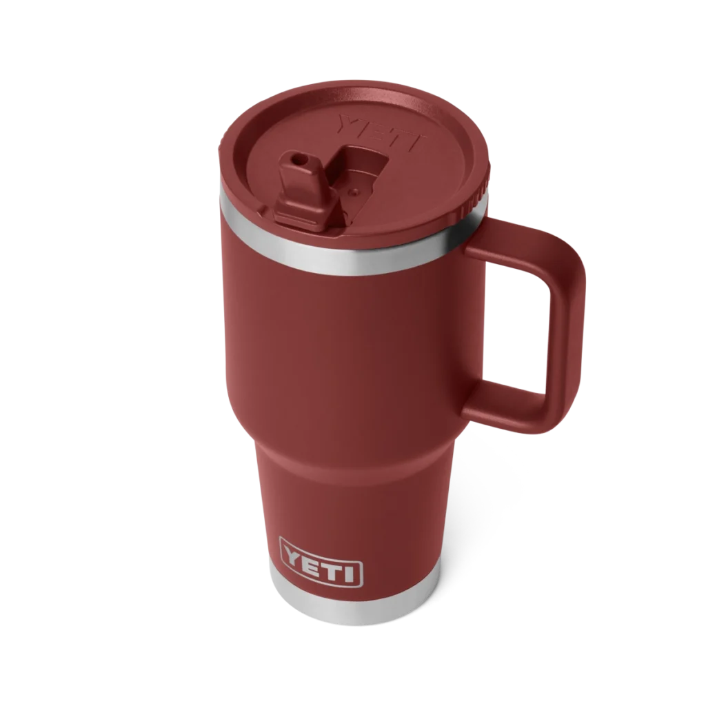 Yeti Rambler 30oz Travel Straw Mug - Stag Red