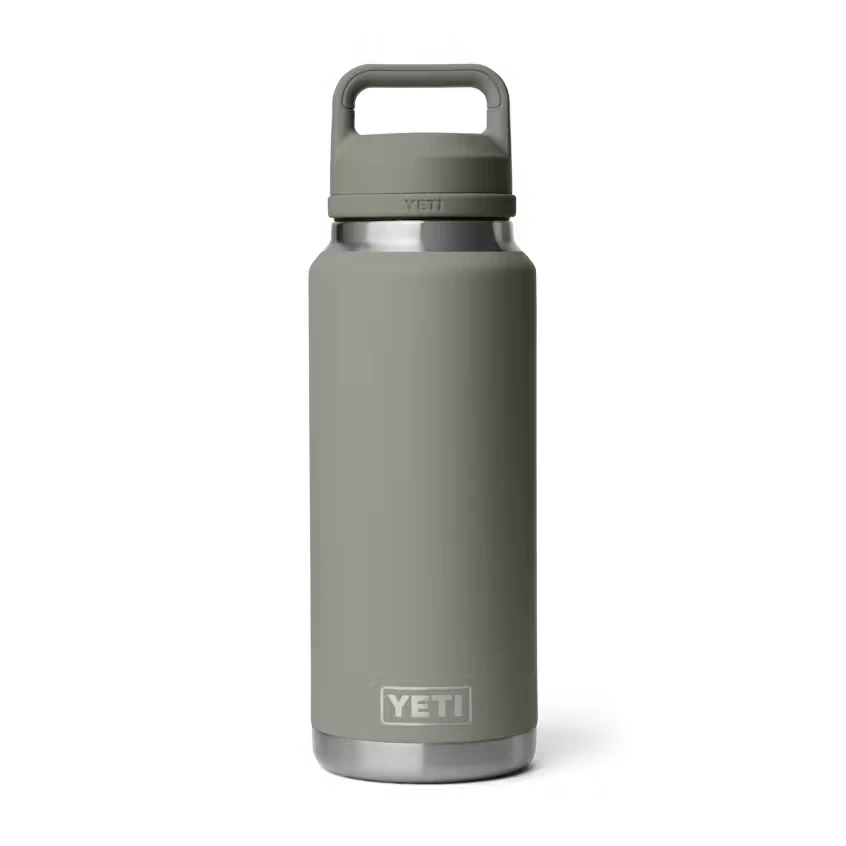 Yeti Rambler 36oz Water Bottle with Chug Cap - Pampa Green
