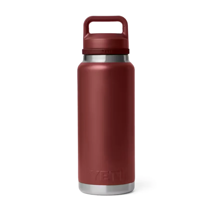 Yeti Rambler 36oz Water Bottle with Chug Cap - Stag Red