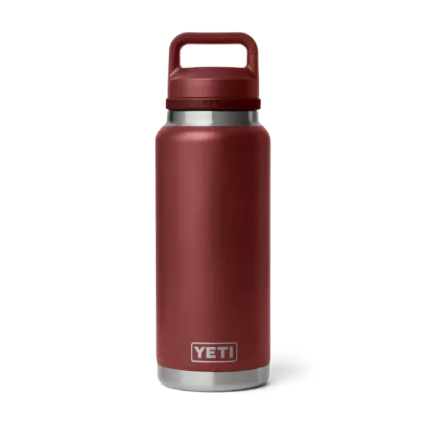 Yeti Rambler 36oz Water Bottle with Chug Cap - Stag Red