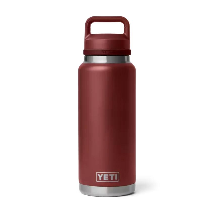 Yeti Rambler 36oz Water Bottle with Chug Cap - Stag Red