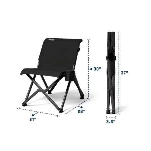 Yeti Trailhead Field Chair - Black
