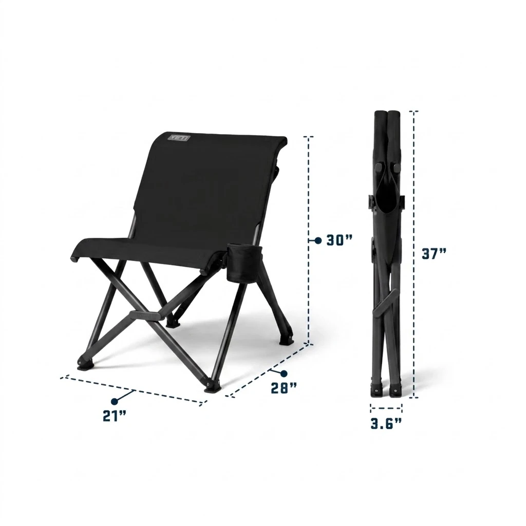 Yeti Trailhead Field Chair - Black