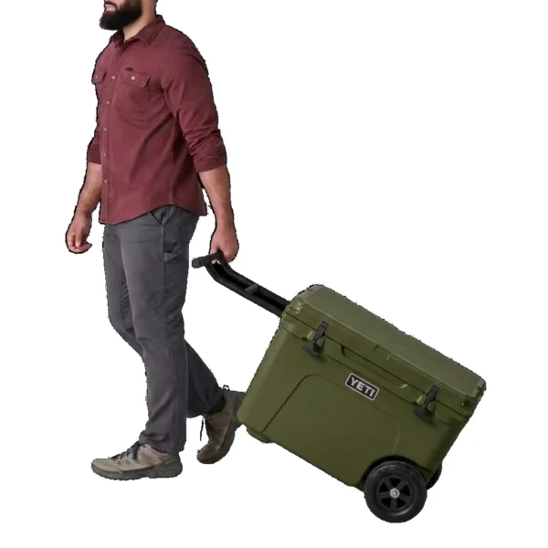 Yeti Tundra Haul Wheeled Cooler - Olive