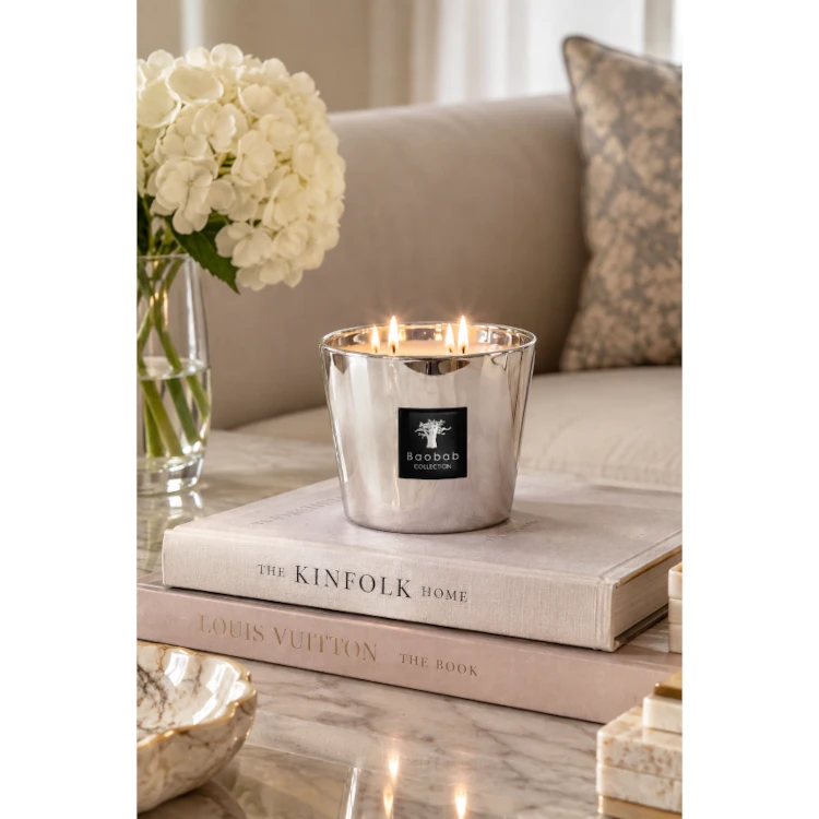 Baobab Classique Scented Candle - Les Exclusive Platinum