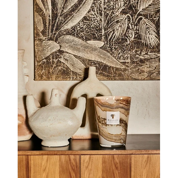 Baobab Signature Scented Candle - Sand Siloli