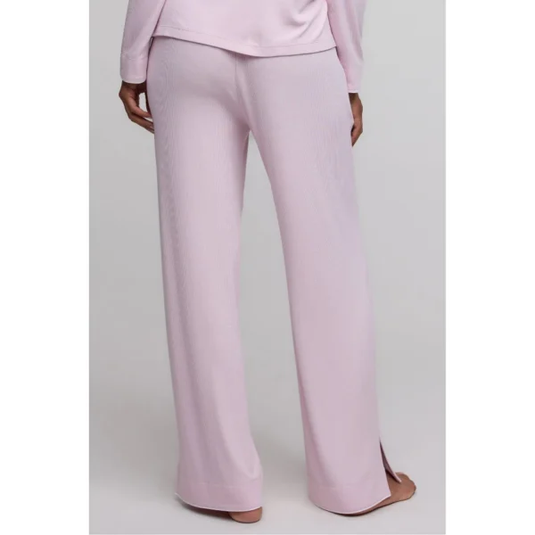 Barefoot Dreams Ultra Soft Rib Sleep Pant - Petal/Pearl