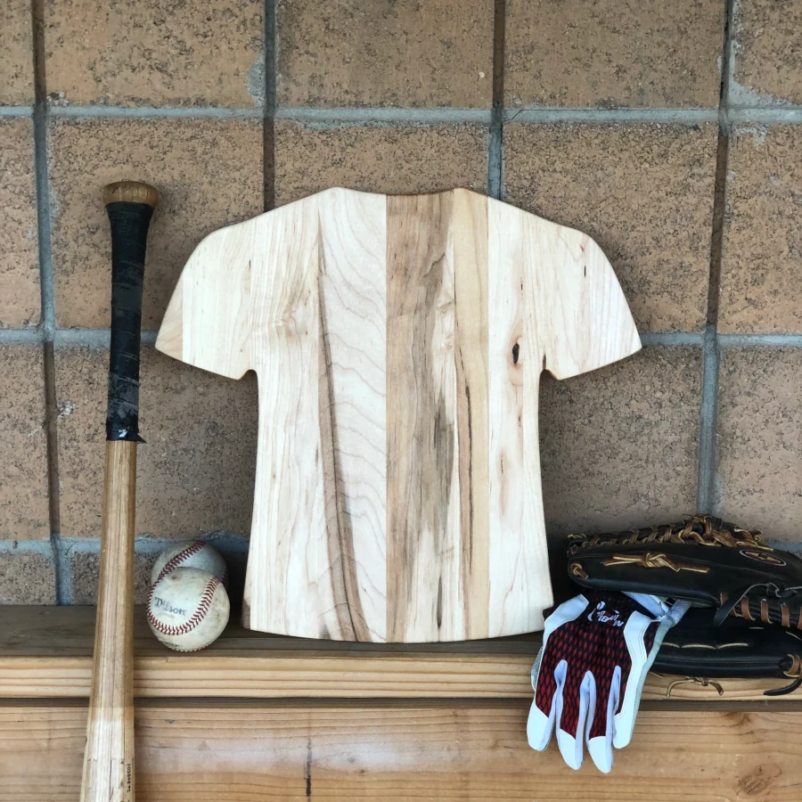 Baseball BBQ Houston Astros Team Jersey Cutting Board