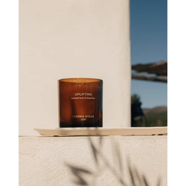 Cereria Mollá 'Uplifting' Damask Rose & Geranium 8oz Candle