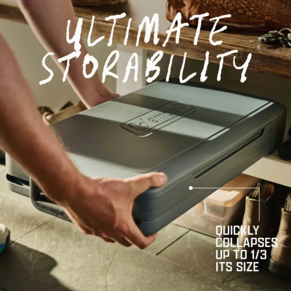 Coleman Snap 'N Go 35 Qt. Collapsible Hard Cooler, Mussel