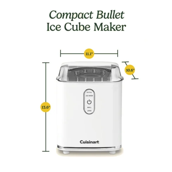 Cuisinart Compact Bullet Ice Cube Maker