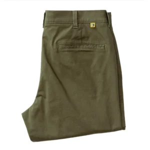 Duck Head Moleskin Gold School Chino - Olive