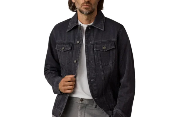 Faherty High Ridge Twill Trucker - Washed Charcoal