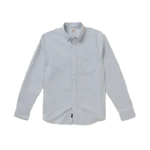 Faherty Laundered Oxford Shirt - Classic Blue Stripe