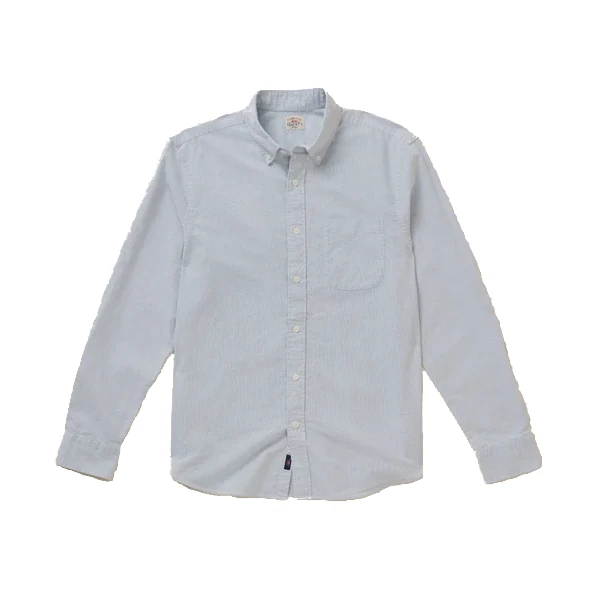 Faherty Laundered Oxford Shirt - Classic Blue Stripe Faherty Laundered Oxford Shirt - Classic Blue Stripe