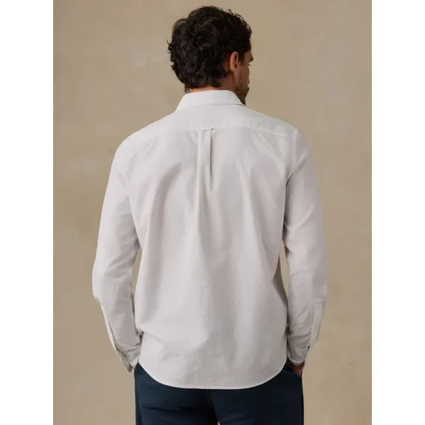 Faherty Laundered Oxford Shirt - Pure White