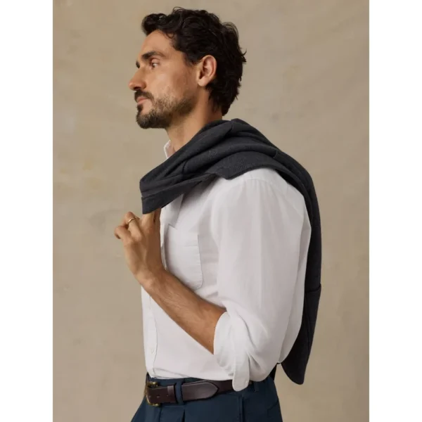 Faherty Laundered Oxford Shirt - Pure White
