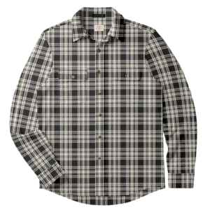 Faherty Legend Sweater Shirt - Charcoal Coast Plaid