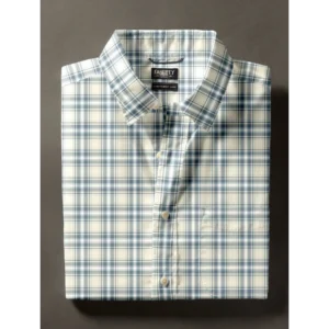 Faherty Movement Monterey Shirt - Seaglass Sand Plaid