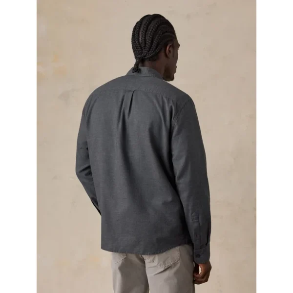 Faherty Timberline Brushed Twill Shirt - Rocky Summit