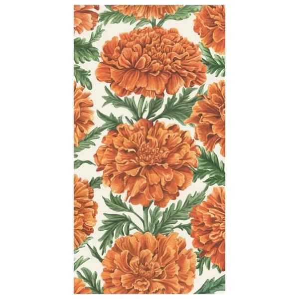 Hester & Cook Marigold Harvest Guest Napkins, 16 Pack