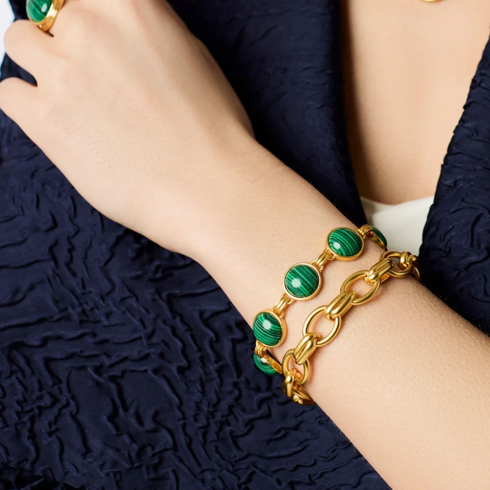 Julie Vos Essex Link Bracelet - Gold