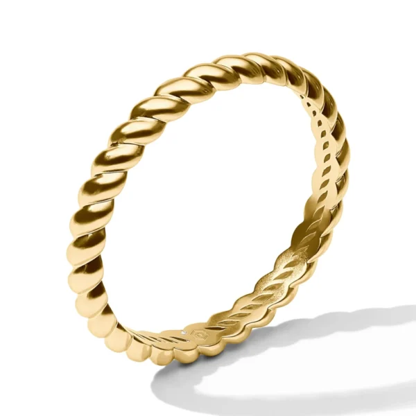 Julie Vos Ravello Bangle - Gold