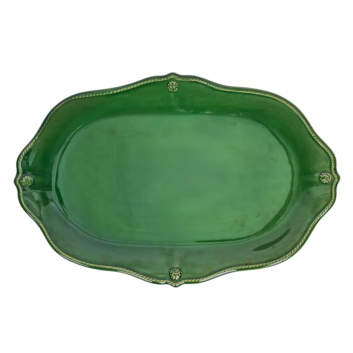 Juliska Berry & Thread 16" Platter - Basil