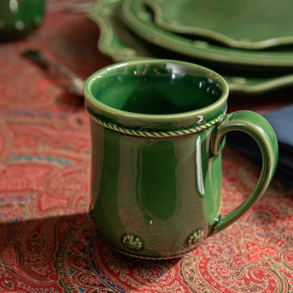 Juliska Berry & Thread Flared Mug - Basil